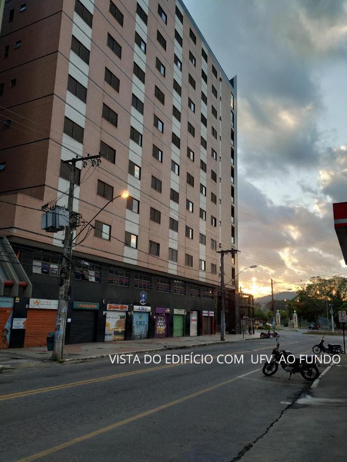 Apartamento Quarto E Sala Em Frente Ufv Com Wi-Fi E Garagem Viçosa Exterior foto