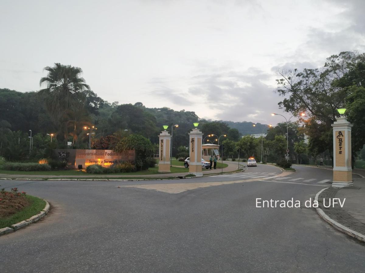 Apartamento Quarto E Sala Em Frente Ufv Com Wi-Fi E Garagem Viçosa Exterior foto