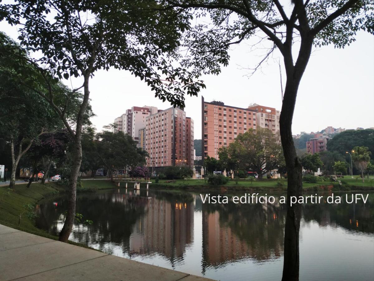 Apartamento Quarto E Sala Em Frente Ufv Com Wi-Fi E Garagem Viçosa Exterior foto